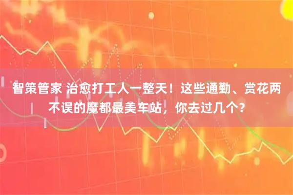 智策管家 治愈打工人一整天!这些通勤、赏花两不误的魔都最美车站,你去过几个?